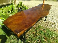 REAL Old Growth Ancient Sinker Cypress Wood Coffee Table Returns OK! 2.75" Thick
