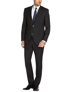 DTI GV Executive Mens Two Button Suit Modern Fit Blazer Jacket Pants 2 - Picture 1 of 3