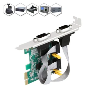 Expansion Serial Card PCI express to RS232 serial port card PCI-E Riser Card - Picture 1 of 6