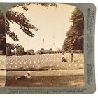 Gettysburg Battle Lincoln Address Stereoview c1903 Civil War Monument Card A1925