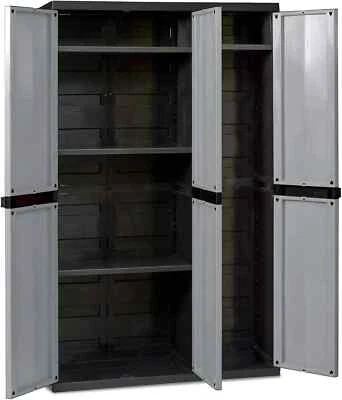 TOOMAX Armadio bios Midi Da Studio Con 3 Ante E 3 Ripiani, Dimensioni 97X37X165H.