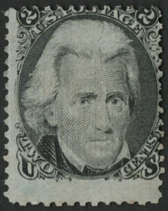 US Sc# 87 *UNUSED NG LH* { 2c BLACK JACK "E GRILL } "SCARCE FROM 1867 CV$ 700.00 - Picture 1 of 3