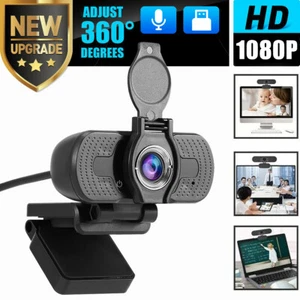 1080P Full HD USB Webcam for PC Desktop & Laptop Web Camera with Microphone/FHD - Picture 1 of 15