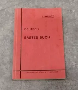 Deutsch Erstes Buch by Benedict (Vintage School Edition Book - 1955) German - Picture 1 of 24