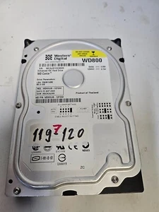 Western Digital WD 80GB IDE Hard Drive HD - WD800JB-32FSA0 - Picture 1 of 1