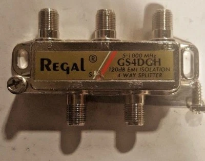 REGAL GS4DGH 4 Way House Splitter - Image 1 of 4