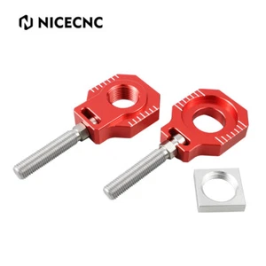 CNC Rear Axle Blocks Adjuster For Gas Gas EC 125-300 EC125 EC250 EC300 2021-2023 - Picture 1 of 6