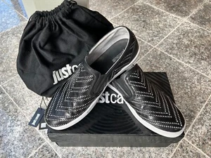 Just Cavalli Slip-On Sneaker Slip Ons Schuhe Echtleder Gr.45 Luxus NP 419€ TOP - Bild 1 von 5