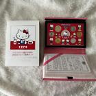 Sanrio Hello Kitty Proof Coins Set 2004 Born 30th Anniversary Made In Japan FS
