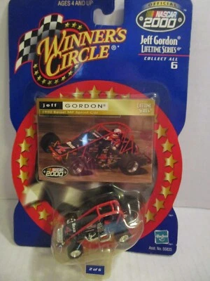 Jeff Gordon 1990 Beast MP Sprint Car Winners Circle Diecast Lifetime Series 2000 - Image 1 of 3