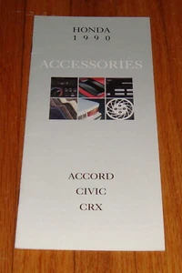 Brochure vendita accessori originali Honda 1990 Accord Civic CRX - Foto 1 di 2