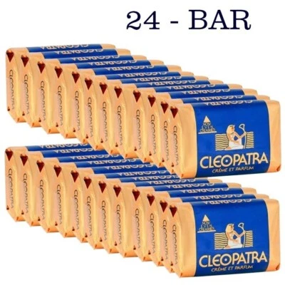 CLEOPATRA Creme ET Parfum Soap  X 24 skin soft, smooth and supple 120g - Image 1 of 4