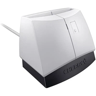 Cherry SmartTerminal ST-1144 - USB Smart Card Reader White ~NEW in the box~ - Image 1 of 4