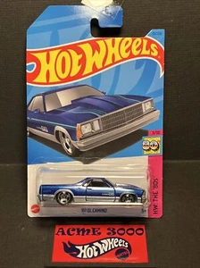 2023 Hot Wheels - 80 EL CAMINO - 26/250 HW DIE 80ERer 3/10 - lange Karte HKG82 - Bild 1 von 3
