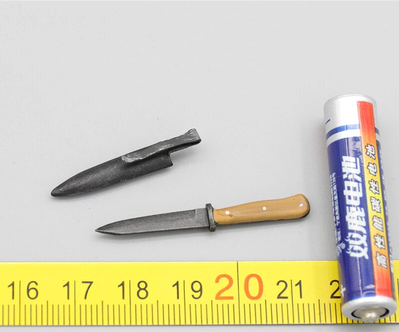 DID D80163 WWII German Wehrmacht Heer Sniper 1/6 Knife for 12" male doll