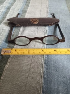 ANTIQUE VICTORIAN SPECTACLES & CASE by " Franks" of Manchester. - Picture 1 of 8