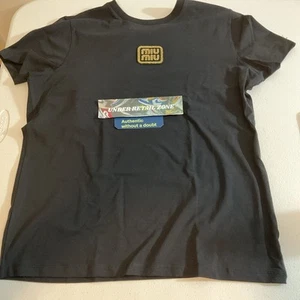 Camisa mujer BNWT MIU MIU talla L precio de venta sugerido por el fabricante 600 € - Imagen 1 de 5