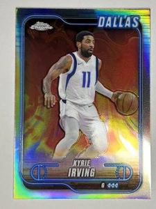 2024-25 Topps Chrome - Kyrie Irving #117 - Refractor Dallas Mavericks - NM - Picture 1 of 2