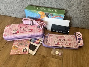 Nintendo Switch Carrying Case - Pink Switch OLED Case for Girls, Protective Cute - Picture 1 of 8