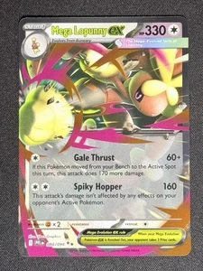 Tarjeta Pokémon Mega Lopunny ex 084/094 Phantasmal Flames TCG CASI NUEVA - Imagen 1 de 1