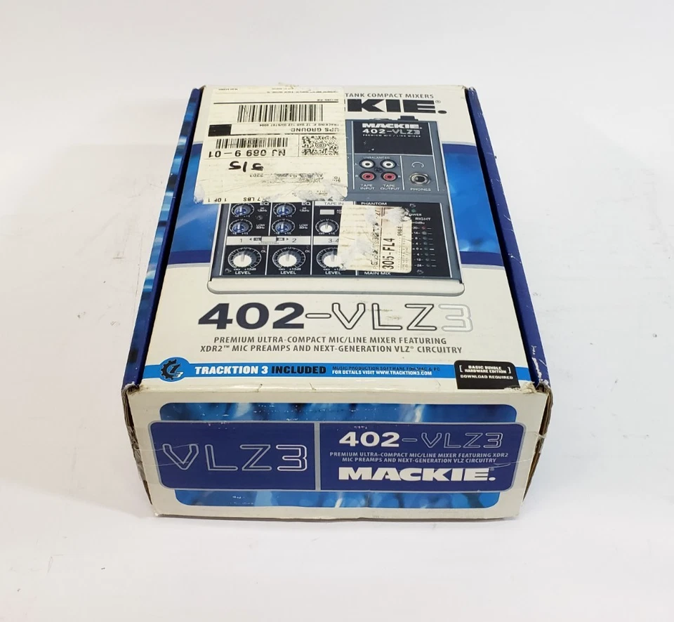 Open Box MACKIE 402-VLZ3 Premium Ultra-Compact Mic/Line 4-Channel Mixer - Image 1 of 4