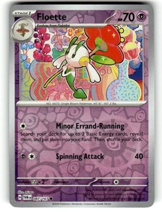 Pokemon - Floette - 087/167 - Reverse Holo - Twilight Masquerade -NM - Picture 1 of 2