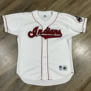 Camiseta De Colección MLB Cleveland Indians Russell Athletic Diamond Collection Talla 48 - Imagen 1 de 19