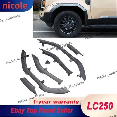 6x Fender Flares Kit for 2024 Toyota Land Cruiser LC250 Widening — 第 1/4 张图片