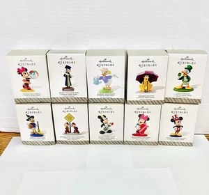Hallmark 2014/15 Un año de adornos mágicos Disney lote (10) 1-3,6-12 Nº 4,5 Mickey - Imagen 1 de 11