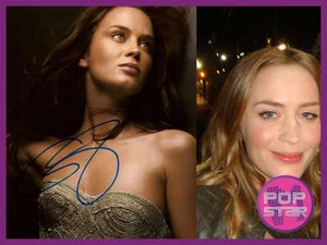 Emily Blunt Jane Austen Prada SIGNIERTES 8x10 Foto Echtheitszertifikat - Bild 1 von 1