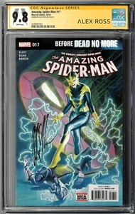 Amazing Spider-Man #17 CGC SS 9.8 (2016, Marvel) Signed Alex Ross, Francine Fry - Picture 1 of 2