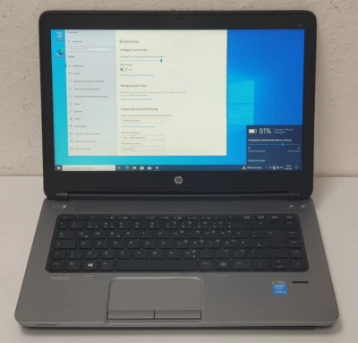 Hp EliteBook 640 G1 i5 2,50-3.10GHz 256GB SSD 8GB Laptop Für Schüler W10 Pro 14" - Bild 1 von 4