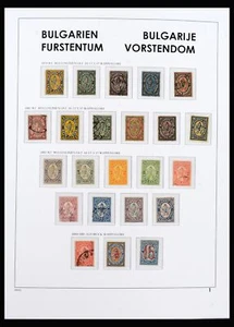 Lot 40293 Stamp collection Bulgaria 1879-1951 in Davo album. Cat. 6500+ - Picture 1 of 10