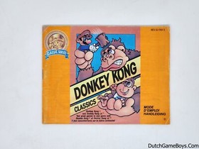 Nintendo NES - Donkey Kong Classics - FAH - Manual