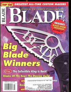 Blade Magazine July 1996 Big Blade Winners EX w/ML 012417jhe - Picture 1 of 1