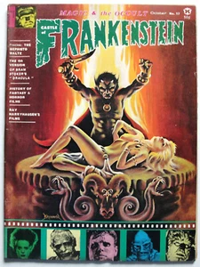 CASTLE OF FRANKENSTEIN #17 ~ Horror Sci-Fi Magazine 1971 RONDO HATTAN - Picture 1 of 6