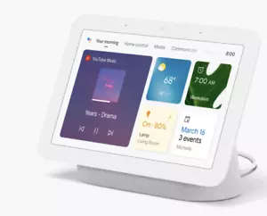 New Google Nest Hub 7-inch Smart Display with Google Assistant (2nd Gen) - Picture 1 of 9
