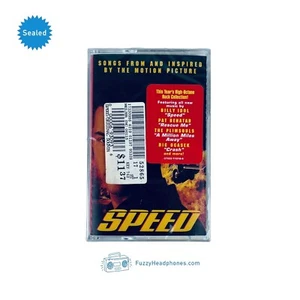 Speed Soundtrack Cassette Tape (1994) w/ Hype US 1st Billy Idol, KISS SEALED - Picture 1 of 6