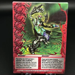 Bakugan BRAXION Red Ability Card 2011 BA2102-AB-SM-GBL 3/4a MECHTANIUM SURGE - Picture 1 of 7