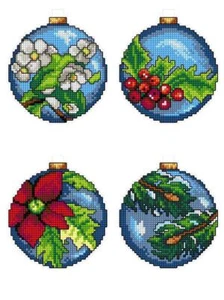 Christmas Ornaments 116CS Kit punti incrociati scintilla contati - Foto 1 di 7