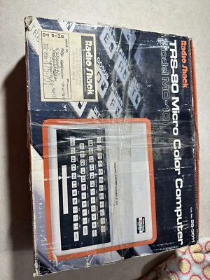 TRS-80 Micro Color Computer Model MC-10 Untested - Image 1 of 4