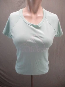 ADIDAS CLIMACHILL  Size 11-12 Girls Short Sleeve Breathable Athletic T-Shirt 121 - Picture 1 of 8