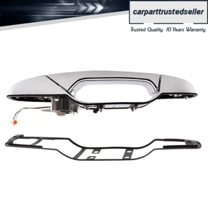 Exterior Door Handle Chrome Rear Right Passenger Side for GMC Chevy Avalanche - Picture 1 of 6