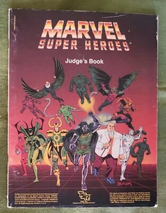 Marvel Super Heroes RPG Judges Book only 1986 Jeff Grubb TSR Good - Picture 1 of 12