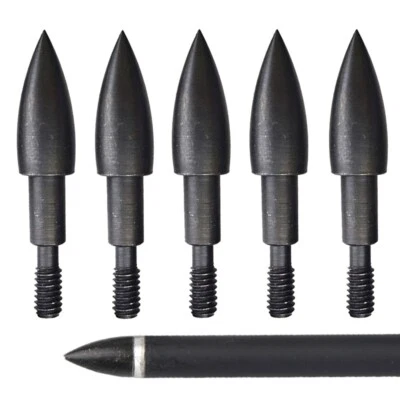 50x puntas de flecha de tiro con arco 60-100 gr punta de tornillo puntas de caza puntas de caza - Imagen 1 de 4
