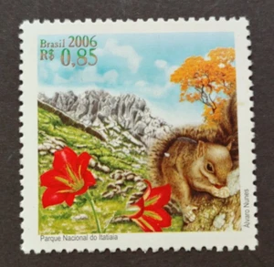 2006 WILDLIFE SQUIRREL BRASIL BRAZIL VF MNH K2 - Picture 1 of 1