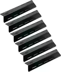 6P Porcelain Steel Heat Plates Shield Tent Grill Replacement Parts for Charbroil - Picture 1 of 6