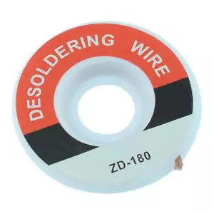 1.0mm Desoldering Wick Braided Flux 1.5m Length - Picture 1 of 1