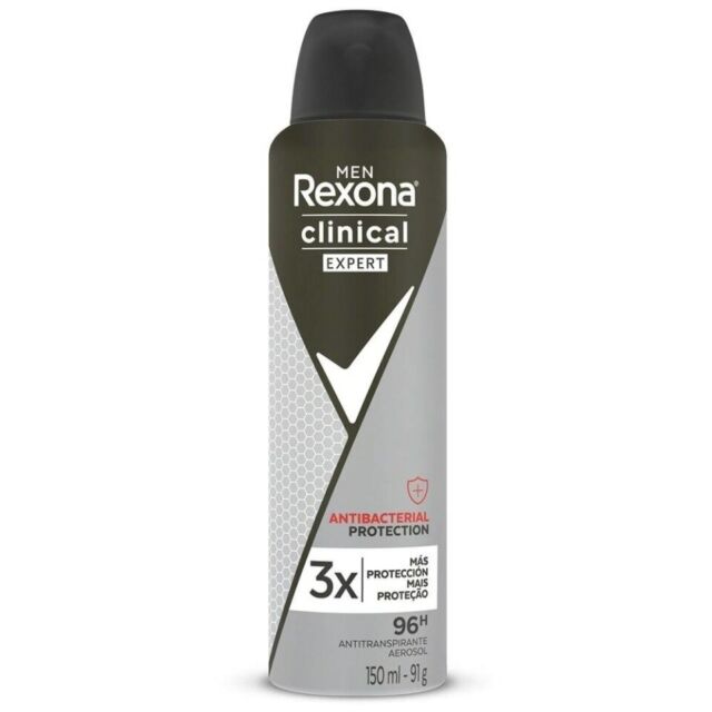 Comprar Desodorante Rexona Clinical Dama Expert Antibacterial Aerosol -  150ml