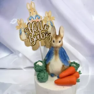 Decoración de pasteles con tarjeta Peter Rabbit - Imagen 1 de 4